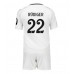 Maillot de foot Real Madrid Antonio Rudiger #22 Domicile vêtements enfant 2024-25 Manches Courtes (+ pantalon court)